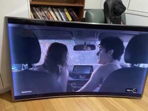 65 inch Samsung curved Smart TV