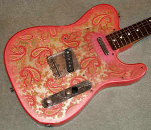 Fender 1983 JV Series MIJ Pink Paisley Telecaster - RARE!