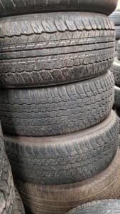 265/70R17 SECONDHAND TYRES $94.00 EACH