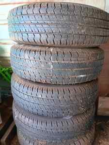 14 Inch 4x2 Hilux tyres and wheels