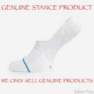 3, 6 & 9 PAIR PACKS STANCE GAMET SUPER INVISIBLE NO SHOW WHITE SOCKS