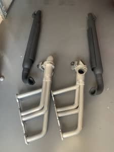Sanderson hot rod headers and pipes $1,650 for the lot 