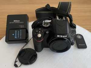 Nikon 5100 DSLR camera plus accessories