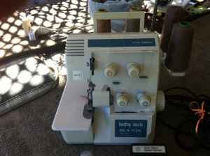 Babylock BL4-736 Overlocker. Very Good Condition. Serviced & Tested