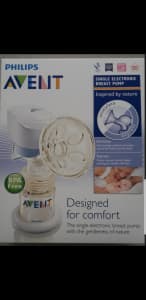 Breast Pump and Bottles (Avent)