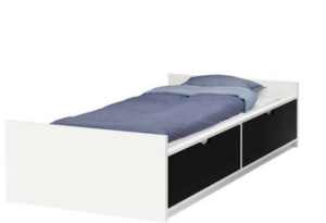 IKEA single bed with storage