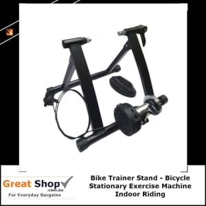 Bike Trainer Stand - Bicycle Stationary Exercise Machine Indoor Riding