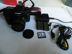 Canon 40D digital SLR camera with EF-S 18-55mm lens