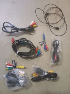 Assorted cables and many others