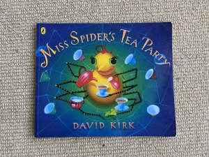 Miss spiders tea party by david Kirk paperback book