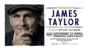 2 x GA tickets James Taylor - A day on the green Bimbadgen 27th April
