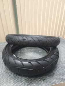 Metzeler tourance next front and rear motorcycle tyres