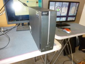 Acer SFF Desktop PC AMD E2-1800 4GB RAM 500GB HDD Win10 Oakleigh South