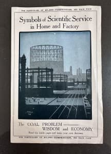 Vintage British Essay Competition Coal & Gas Ephemera
