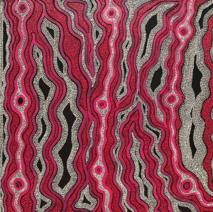 Aboriginal art - Yangi Yangi Fox 2020