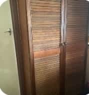 Wooden Linen Or Storage Cupboard
