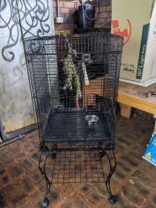 2 bird cages for sale