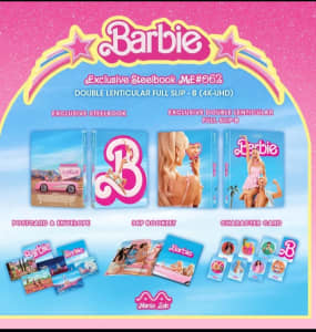 Barbie manta lab 4k steelbook rare