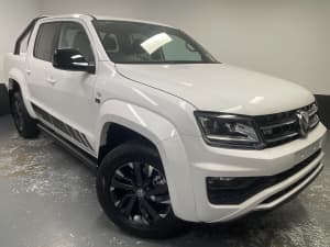2021 Volkswagen Amarok 2H MY22 TDI580 4MOTION Perm Black Edition Candy White 8 Speed Automatic
