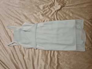 FINDERSkeepers womens dress, S, Ice blue, new with tags