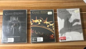 Game of Thrones Complete Season DVDs