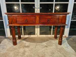 Beautiful Vintage Dutch-Colonial-Javanese Console Table -Can Deliver