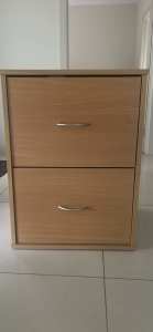 Suspension File Cabinet with 2 Drawers