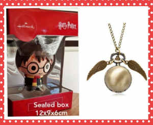 NEW Hallmark Harry Potter and Golden Snitch Watch