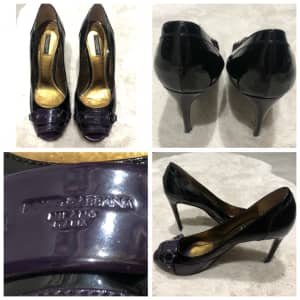 Dolce & Gabbana genuine high heel shoes size 40