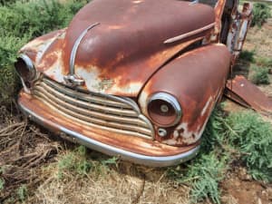 MORRIS CAR - OXFORD UTE 1951 - KERANG AREA - PARTS ONLY - RUSTED