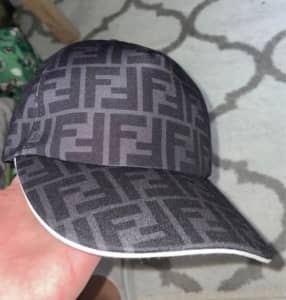 Black Fendi Hat 
