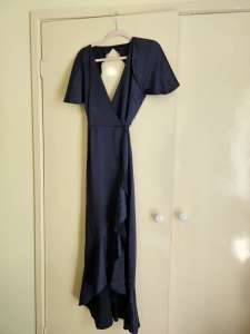 Showpo party dress navy size 12