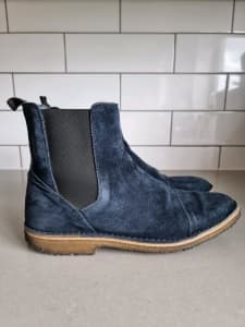 Blue Suede Boots Mens Italian Rhodes Canada Bay Area Preview