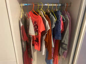 Girls clothes ( some never worn ),
