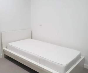 IKEA BED FRAME C/W MATTRESS IN GOOD CONDITION (Melbourne Location)