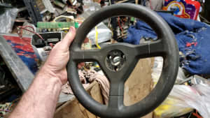Arcade steering wheel found on most drivers