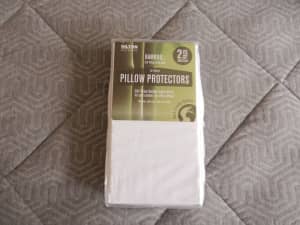 Pillow Protectors - 2 Pack - Bamboo - Brand New