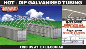 20ft X 40ft Container Shelter - No End Wall