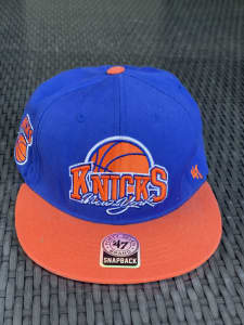 Knicks basketball flat cap USA