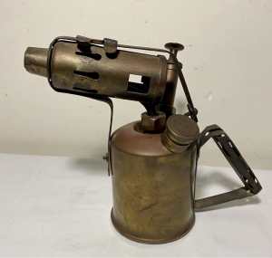 Vintage Brass Paraffin Torch/Lamp British Made