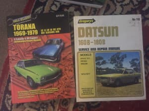 workshop manuals DATSUN 160B,180B BMW 518-520