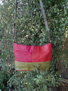 Franko Bonini leather Across body/shoulder bag