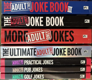 Joke Books, Fifty Shades, Divergent, Darker