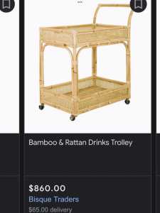 Quality Drink Trolley - Can Deliver