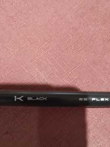 Tensei K black 65 gm Xstiff shaft titleist tip.