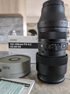 Stunning Images Await - Sigma 100-400mm L Mount, Like New!
