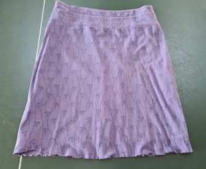 Blue Kathmandu reversible skirt size 10