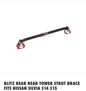 Blitz S14 S15 Rear Strut Brace Shelf