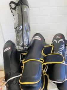 Boxing shin guards 9 pairs RRP over $700