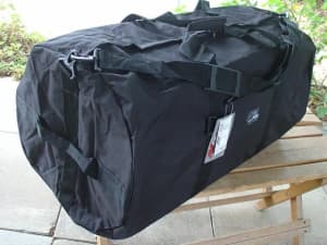 New 180 Litre Large Travel Camping Duffel Bag, RB036 Black